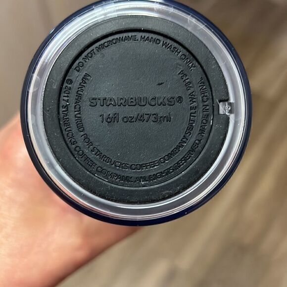 Starbucks Holiday Christmas Animal Print Plastic 2017 Tumbler - Picture 6 of 6